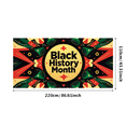 thumbnail image 1 of Black History Month Colorful Celebration Banner African Heritage Event Backdrop Vibrant Background Culture Decorations Festival Party Display, 1 of 7