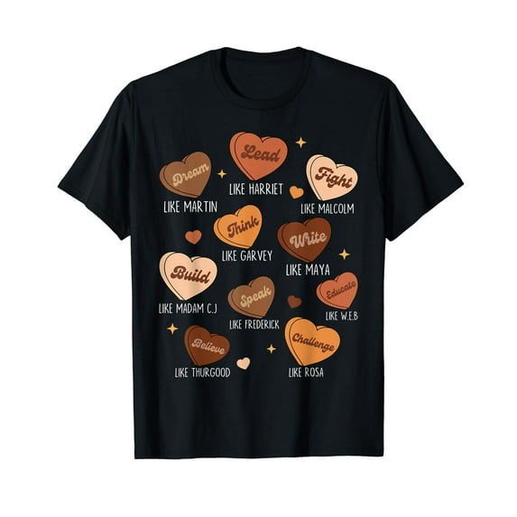 Black History Month Dream Like Martin African Leader T-Shirt Men Women Vintage T-Shirt