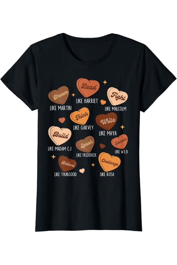 Black History Month Dream Like Martin African Leader T-Shirt