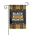thumbnail image 1 of Black History Month Garden Flag Decoration Yard Farmhouse Double Sided Holiday Party Outdoor Camping Decor Flags 12x18in, 1 of 7