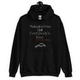 thumbnail image 1 of Black History Month "Nobody's Free until Everybody's Free" Unisex Hoodie (Black, S), 1 of 1