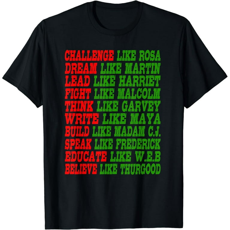 Black History Month Shirt Black Pride Leaders Black Power T-Shirt Black History Month Shirt Black Pride Leaders Black Power T-Shirt