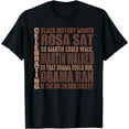 thumbnail image 1 of Black History Month Rosa Sat So Martin Could Walk T-Shirt, 1 of 5
