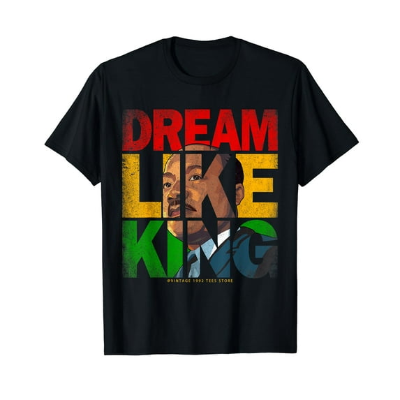 Black History Month Shirt Martin Have Dream Luther King Day Vintage T-Shirt