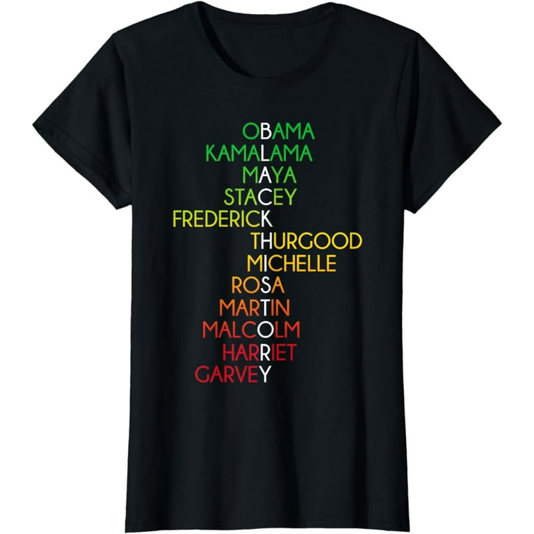 Harriet - Rosa - Martin - Malcolm - Black History, T-Shirt Harriet - Rosa - Martin - Malcolm - Black History, T-Shirt