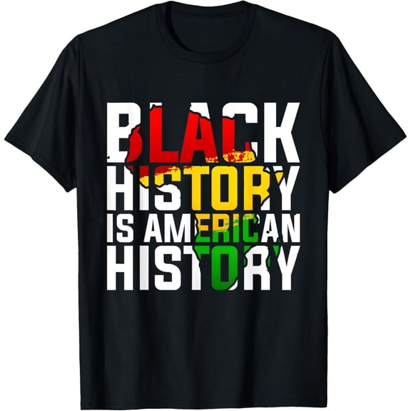Black History Month T-ShirtBlack100% cotton