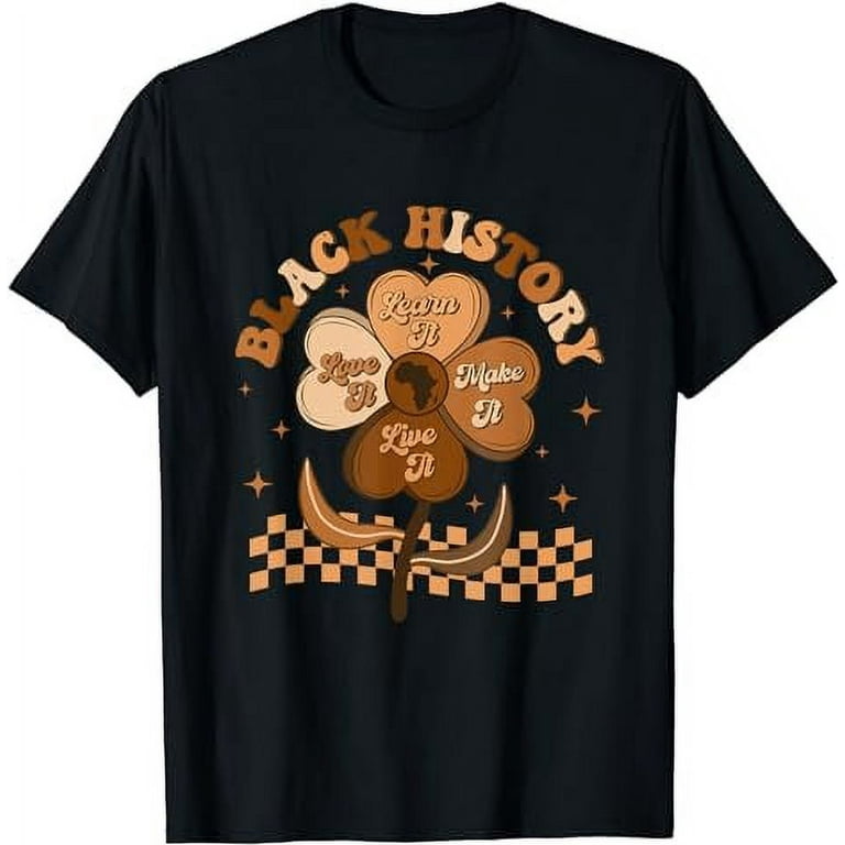 Teach Black History Shirt Teacher Black History Month T-Shirt Teach Black History Shirt Teacher Black History Month T-Shirt