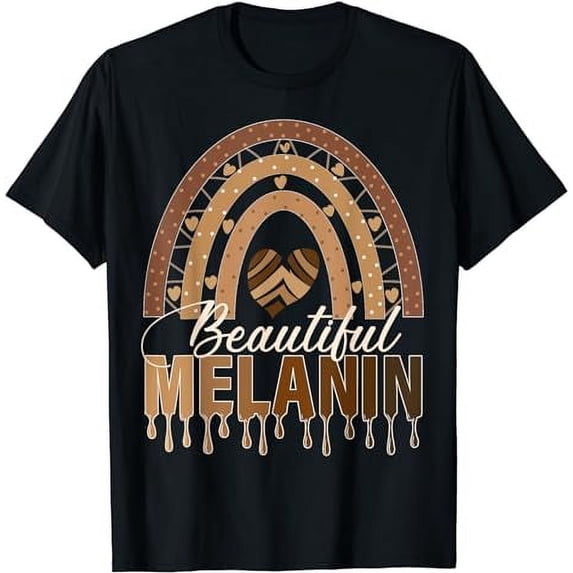Black History Month for Beautiful Melanin Woman T-Shirt