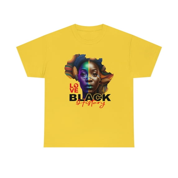 Black History Month t-shirt, Black History Month, Unisex Heavy Cotton Tee
