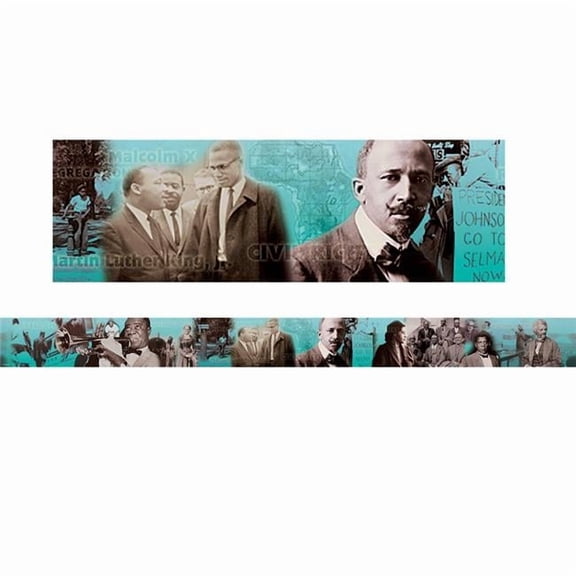 Black History Photo Border - Pack of 6