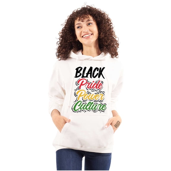 Black History Pride Power Culture Hoodie Sweatshirt Women Brisco Brands S