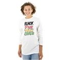thumbnail image 1 of Black History Pride Power Culture Women's Long Sleeve T Shirt Brisco Brands S, 1 of 3