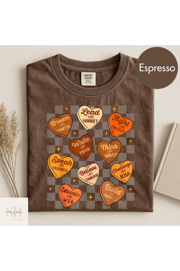 Black History Shirt, Celebrate School Black History Month shirt, Black Principal Gift, BLM Shirt; Black Icons TShirt