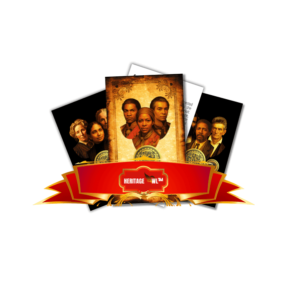 Black History Underground Railroad Flashcards ft. Multicultural Conductors, Abolitionists, Presidents, Lawmakers, Indigenous Allies & Freedom Fighters | Interactive for Videos & Trivia