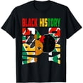 thumbnail image 1 of Black History Vibes Only Melanin Princess Black Girl Magic T-Shirt, 1 of 3