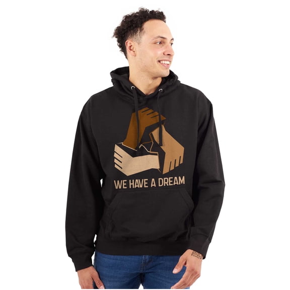 Black History We Have A Dream Hands Hoodie Sweatshirt Women Men Brisco Brands S