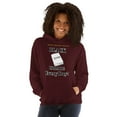 thumbnail image 1 of "Black History is Made Every Day" Unisex Hoodie (Maroon, M), 1 of 1