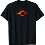 Black Hole Accretion Disk Visualization Graphic T-Shirt