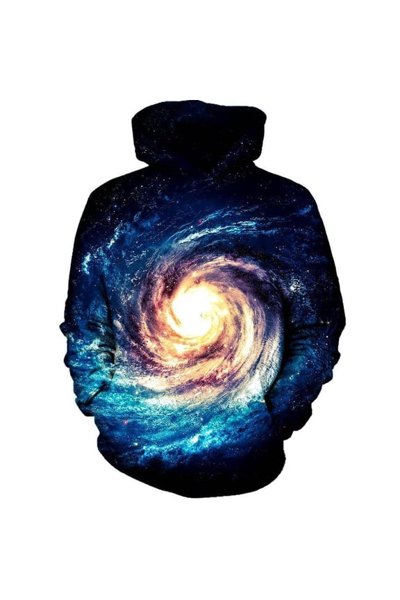 Black Hole All Over Print Unisex Tee Sweatshirt Hoodie