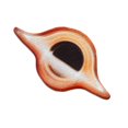 thumbnail image 1 of Black Hole Solar System FotoPatch 1 of 12 Embroidered Iron On, 1 of 2
