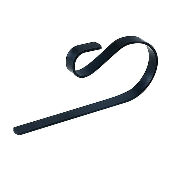 Scratch-Free Christmas Stocking Holders - Set of 2, Metal Multi-Use Stocking Hooks Hanger for Fireplace and Mantle, Ideal for Xmas Party Decorations