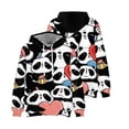 thumbnail image 1 of Black Hooded Panda 3D Hoodie Men Women Unisex Sweatshirts Casual Animal Hoodies Suitable Boys Girls Autumn Pullover, 1 of 2