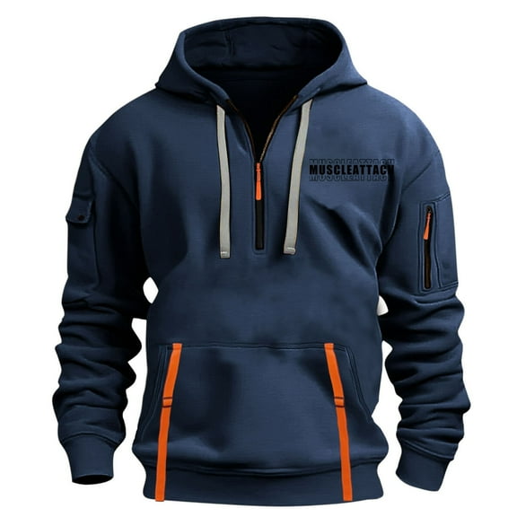 Black Hoodie For Men 2025 Lined Rain Hoodies Waterproof With Hood Black Blazer Hoodie Shirt With Collar Hoodies Lightweight Young Adult Fashion