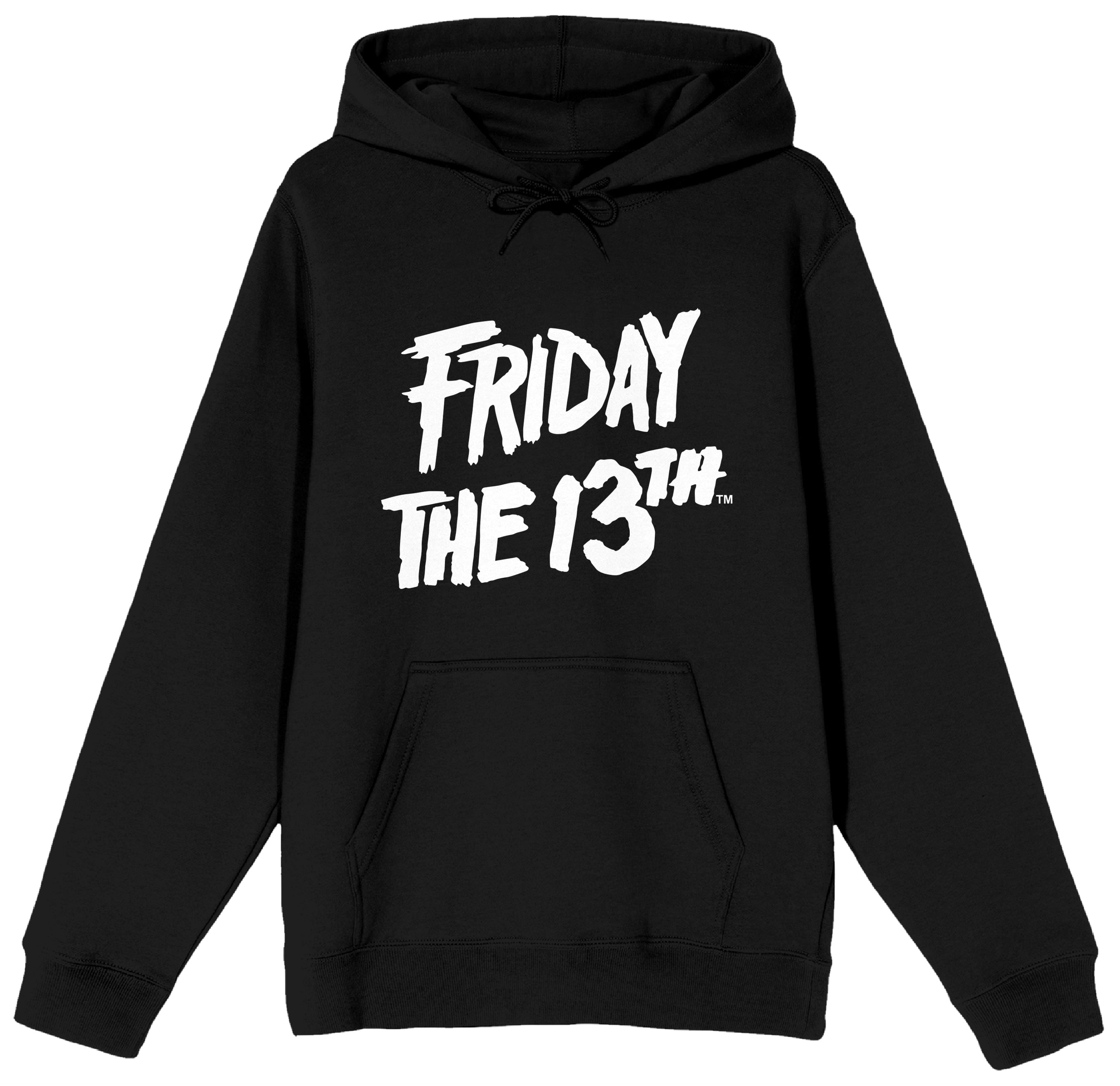 Black Hoodie Friday The 13th 3D Logo For Men 4XL Walmart
