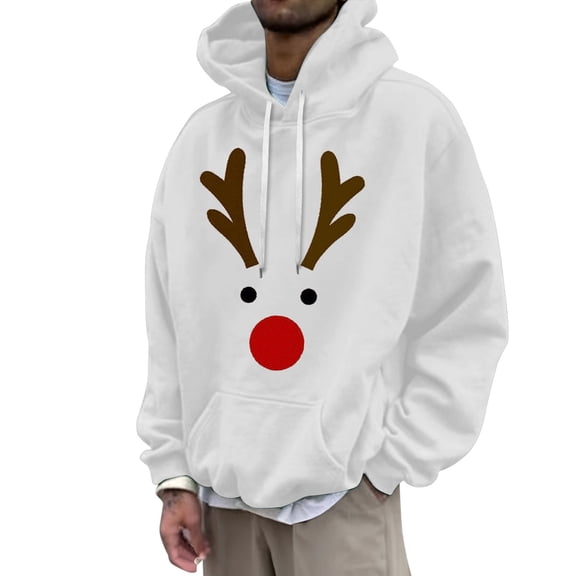 Black Hoodie Men Men's Hooded Sweatshirts Pullover Full Zip up Hoodie over Face Mens Athletic Sweatshirts Men Pullover Hoodies Sweatshirt Hoodies For And Women 3D Graphic White S