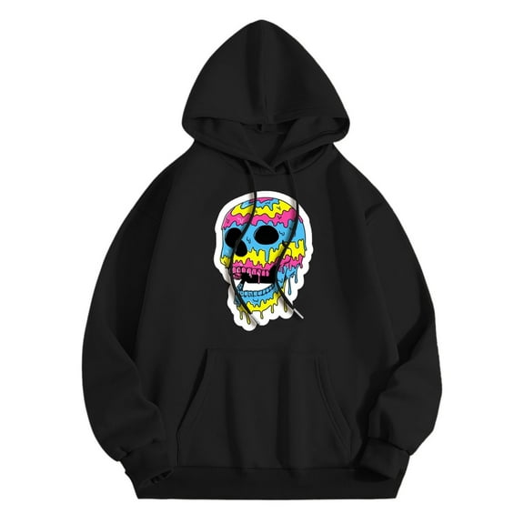 Black Hoodie Men Mend Hoodies Men's Sweat Shirt Men Long Sweatshirt Snowboard Hoodie Heavy Blend Men's Halloween Hooded Sweatshirt Black XXL