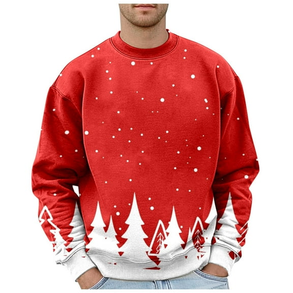 Black Hoodie Men Mens Christmas Plus Size Hoodless Pullovers Fashion Sweatshirts Holiday Logo Print Clothing Tops Hop Oversized Sweatshirts Stretchy Zip up Hoodie Men Oversized Sweaters Little Red S