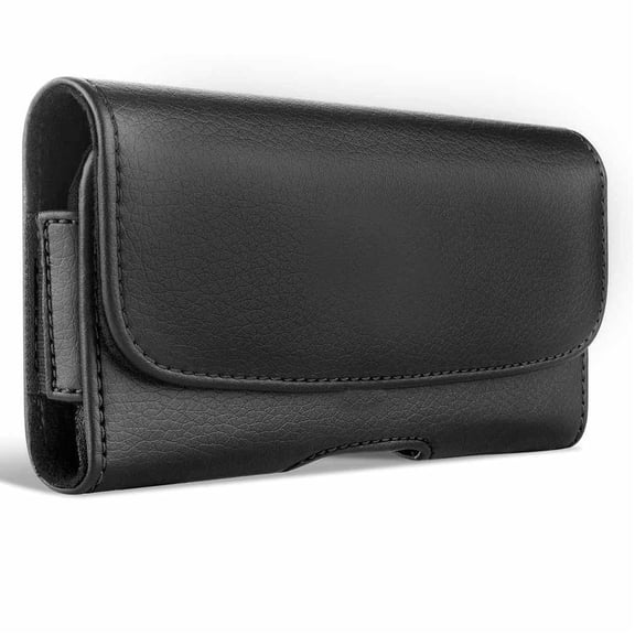 Black Horizontal Carry Pouch Case - Large