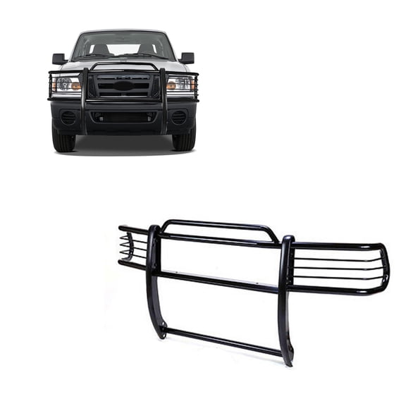 Black Horse 17Fp26ma Black Grille Guard Compatible With 99 02 Fits/For Ford Fits select: 1999-2004 FORD F150, 1999-2002 FORD EXPEDITION