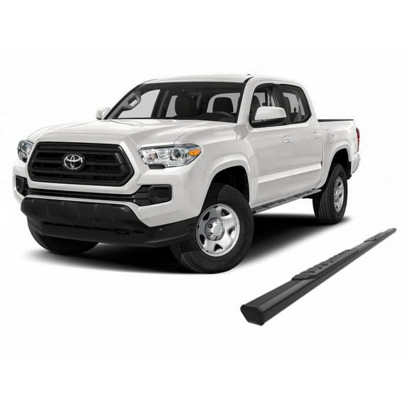 Black Horse Black Aluminum Epic Running Boards Compatible with 2005-2020 Toyota