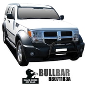 BLACK HORSE BB071103A Black Bull Bar Compatible with 2007-2011 Dodge Nitro / 2002-2007 Jeep Liberty
