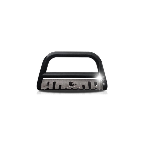 Black Horse Bull Bar Skid Plate Black Compatible with 1997-2004 Dodge Dakota|1998-2003 Dodge Durango-CBBS-DOB2001SP