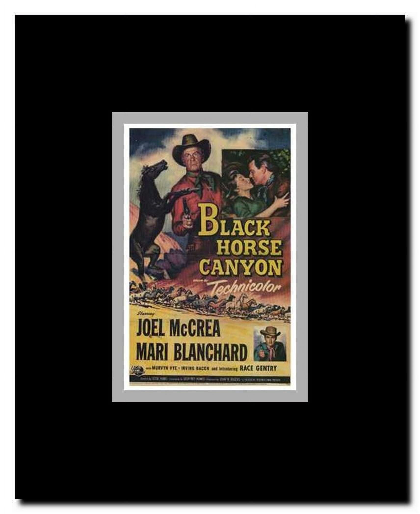 Black Horse Canyon Framed Movie Poster