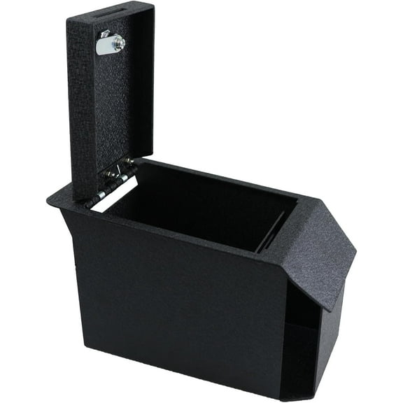 Black Horse Center Console Safe Black Compatible with 2018-2024 Toyota Camry-ASTC18