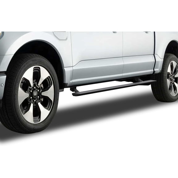 Black Horse Elite Retractable Power Board Black Compatible with 2016-2023 Toyota Tacoma Access Cab-PWBR3463