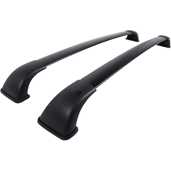 Black Horse OEM Replica Cross Bar Roof Rack Cross Bars Luggage Carrier Black Compatible with 2016-2022 Honda Pilot-TR-HOPIOE