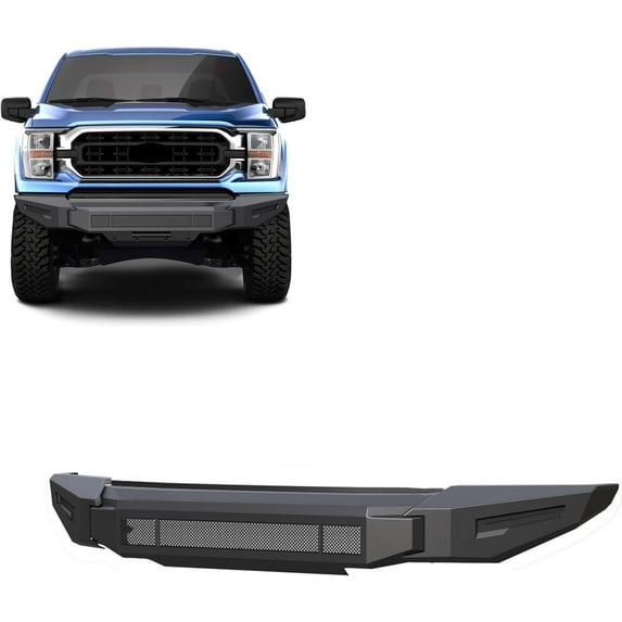 Black Horse Off Road AFBF121BU Armour II Front Bumper for Ford F150