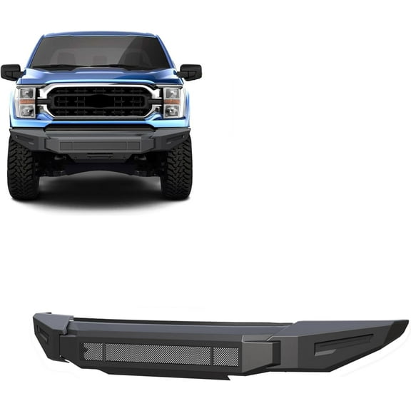 Black Horse Off Road AFBF121BU Armour II Front Bumper for Ford F150