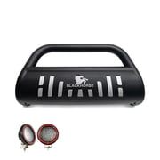 Black Horse Off Road BBDG700ASPPLFR Bull Bar with Skid Plate for Dodge Durango