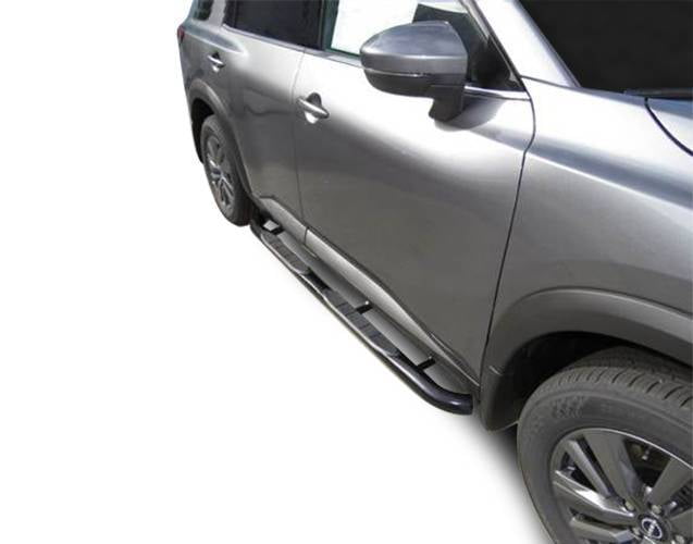 Black Horse 3 Inch Side Steps For 2017-2025 Honda Ridgeline - Textured Pads, 400lb Capacity, Easy Bolt-On Pair