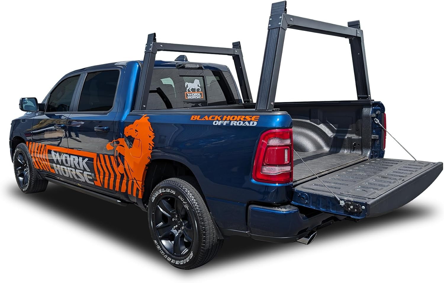 Black Horse Off Road CSBURHD55B Heavy Duty Ladder Rack - Walmart.com