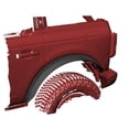 thumbnail image 1 of Black Horse Off Road FFFBR21 Rear Fender Flares for Ford Bronco, 1 of 2