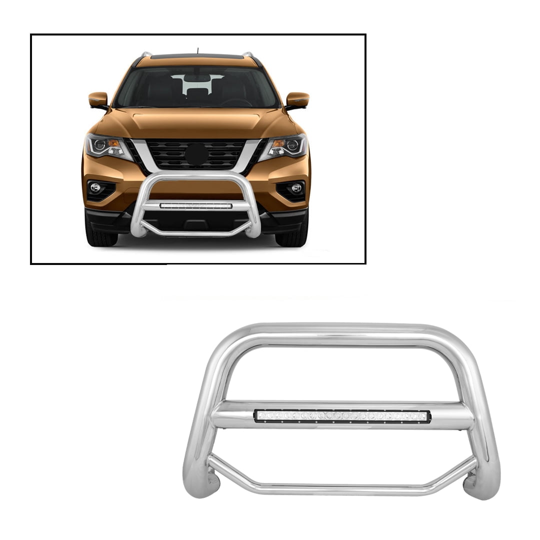 Black Horse Off Road MABNIA1802S Max Beacon Bull Bar for Nissan ...
