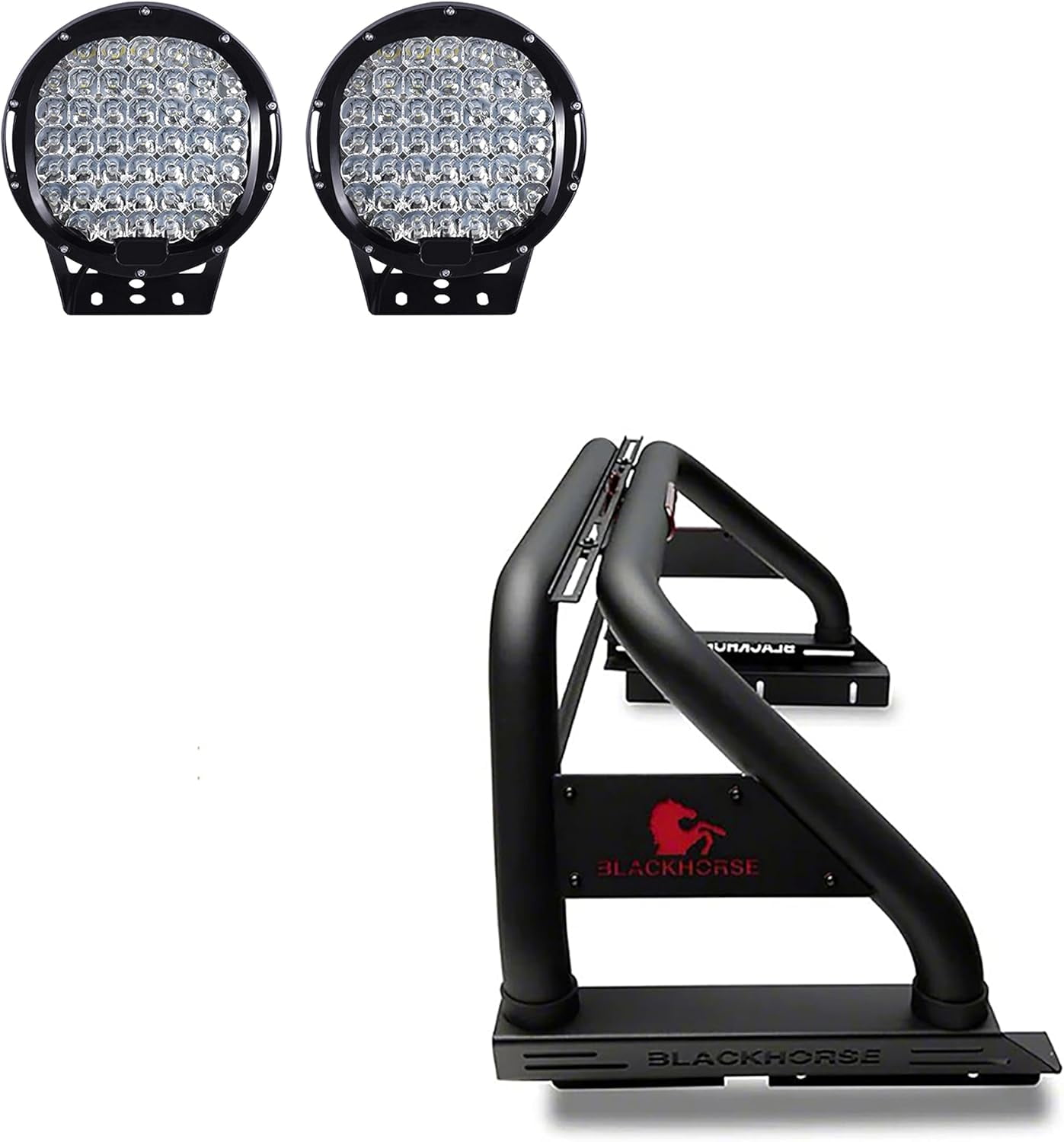 Black Horse Off Road RB007BKPL69B Classic Roll Bar Kit - Walmart.com
