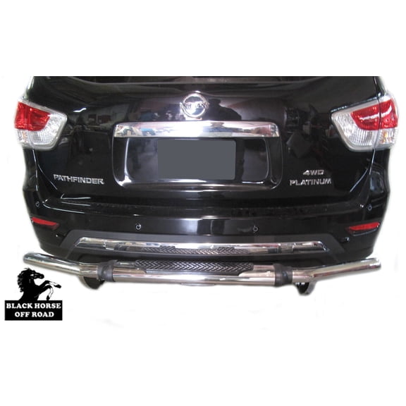 Black Horse Rear Bumper Guard 8D110318SS-1 For 2013-2016 Nissan Pathfinder/ 2013-2015 Infiniti JX35 /2014-2015 Infiniti QX60 Rear Bumper Guard S...
