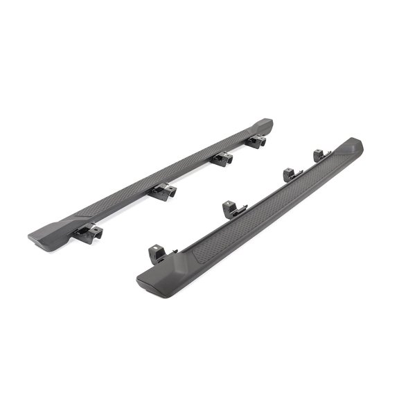 Black Horse Off Road OEM Replica Running Boards Textured Black Compatible with 2020-2024 Jeep Gladiator-RJEGL20